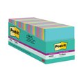 Post-It Pads in Miami Colors, 3 x 3, 70/Pad, PK24 654-24SSMIA-CP